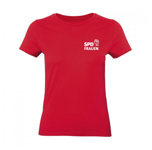T-Shirt SPD Frauen Logo klein